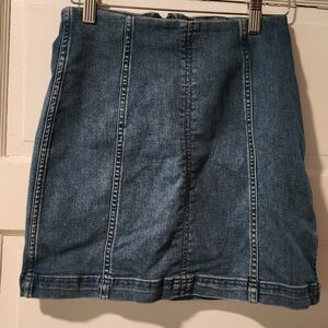 Denim Blue Skirt